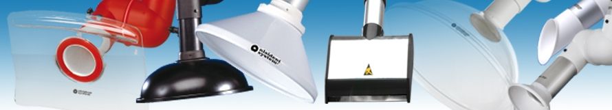 Alsident System A/S - Tested hoods for Alsident System extraction arms in various shapes and materials. Hoods, suction pens, nozzles etc in aluminium. Find a hood for your purpose 