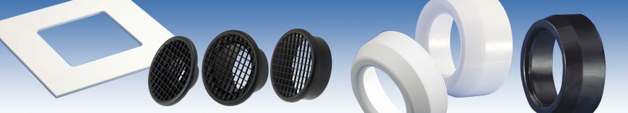 Alsident System A/S - Protective nettings prevent unintentional extraction of objects. Cover plates hide the perforation in the ceiling, and reducers connect to spiro duct