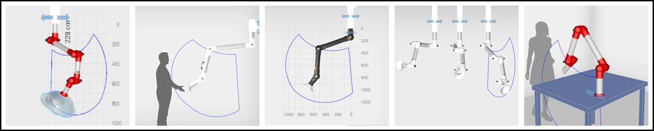 Alsident System A/S - Med vores dimensioneringsprogram kan du nu nemt og hurtigt konfigurere og visualisere dit arbejdssted og den optimale sammensætning af sugearm, beslag og skærm